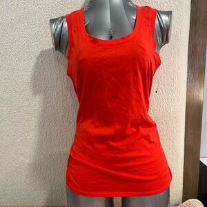 Classic Women's orange/red Tank Top